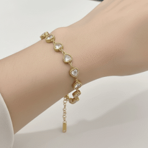 Eternal Heart Link Bracelet