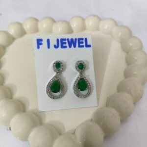 Emerald Green Earrings