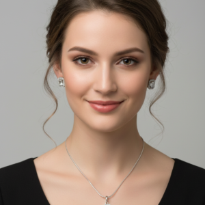 Luxe Emerald-Cut Necklace Set
