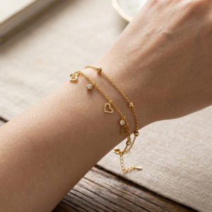 Love Drop Charm Bracelet
