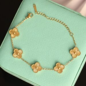 Golden Clover Bracelet