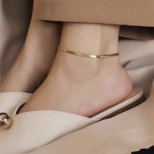 Snake Chain Anklet (Golden)