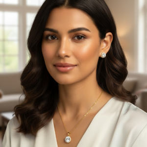 Solitaire Necklace Set