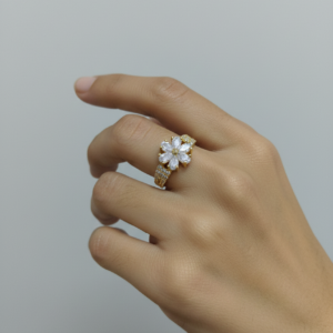 Crystallized Flora Ring