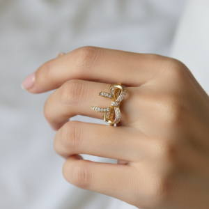Adore Bow Ring