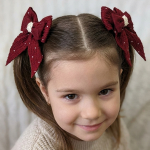 Bow Hair Tie (Pair)