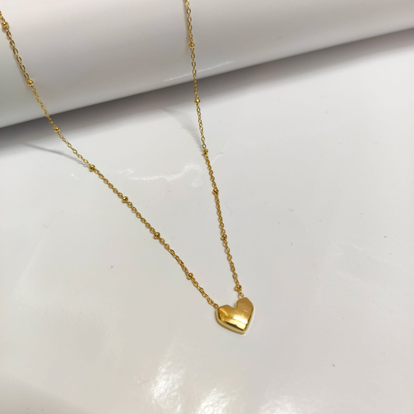 Golden Aura Heart Necklace - Image 2