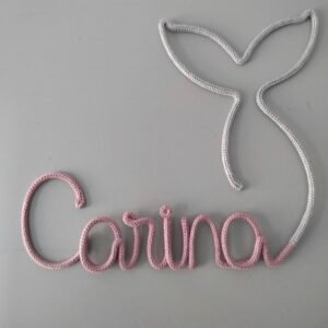 Whale Tale Custom Name Sign