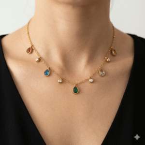 The Prism Petal Charm Necklace
