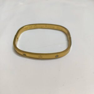 Cartier style love band kada (square)