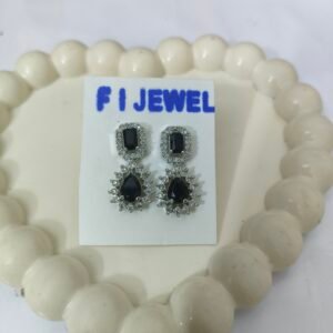 Black AD Earrings 01
