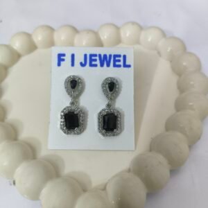 Black AD Earrings 02