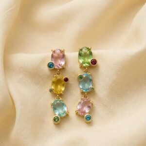 Aurora Gemstone Dangles