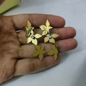 Imperial Petal Tier Earrings
