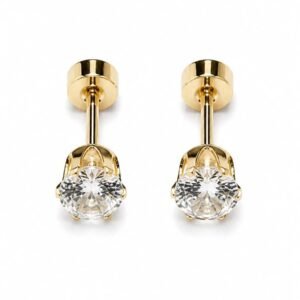 B- Flat Back Studs - solitaire