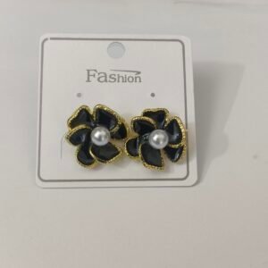 pearl flower- black