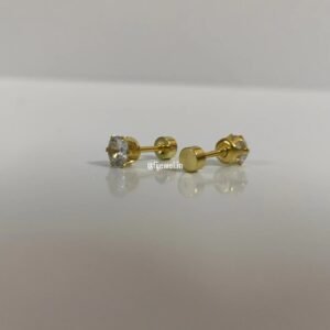 B- Flat Back Studs - solitaire