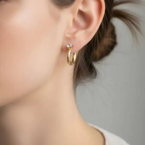 one Diamond Hoops