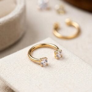 HorseShoe Diamond studs