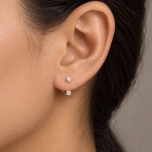 HorseShoe Diamond studs